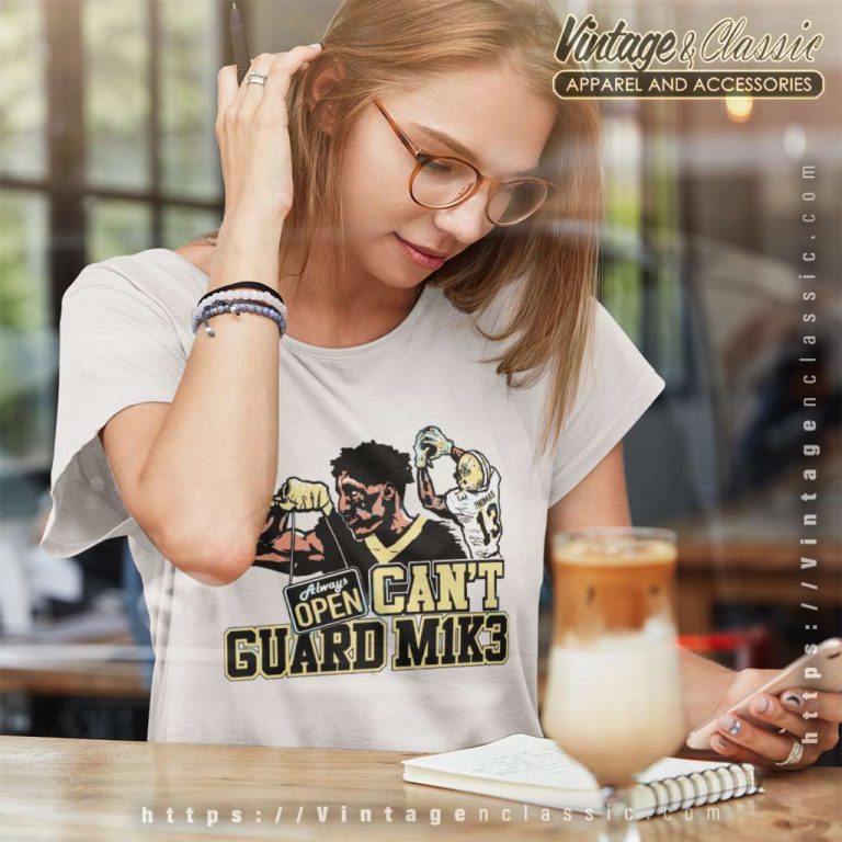Cant Guard M1k3 Michael Thomas Saints New Orleans Saints Logo Women TShirt Cant Guard M1k3 Michael Thomas Saints New Orleans Saints Logo Women TShirt