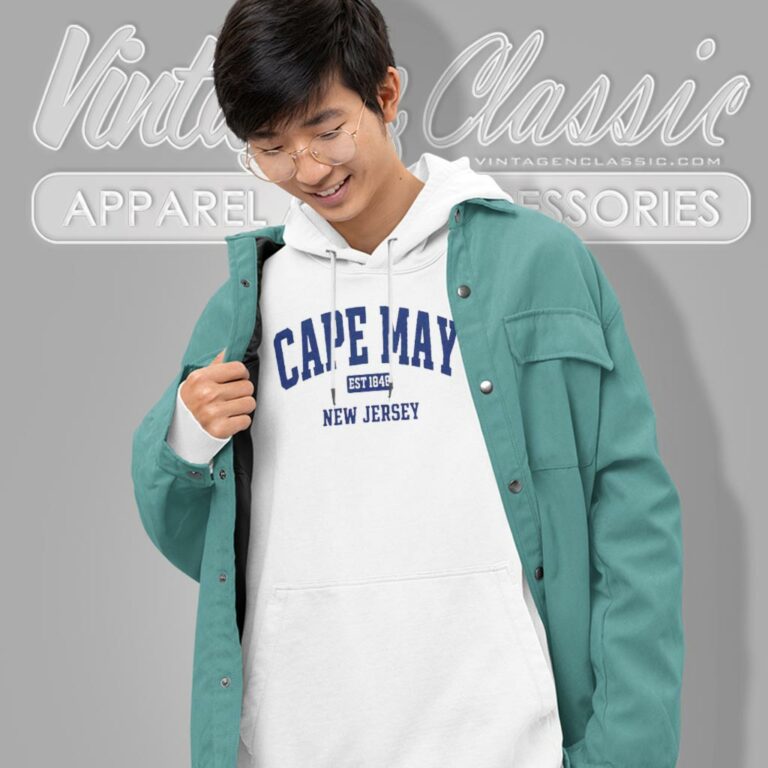 Cape May Est 1848 New Jersey Hoodie Cape May Est 1848 New Jersey Hoodie