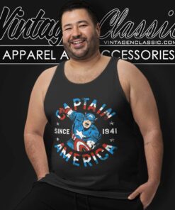 Captain America Avengers Since 1941 Tank Top Racerback