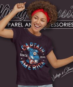Captain America Avengers Since 1941 Women TShirt