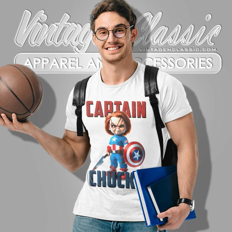 Captain America Captain Chucky T Shirt Captain America Captain Chucky T Shirt