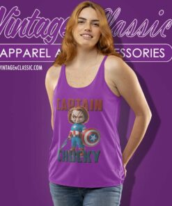 Captain America Captain Chucky Tank Top Racerback