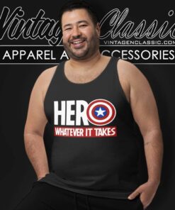 Captain America Hero Whatever It Takes Tank Top Racerback