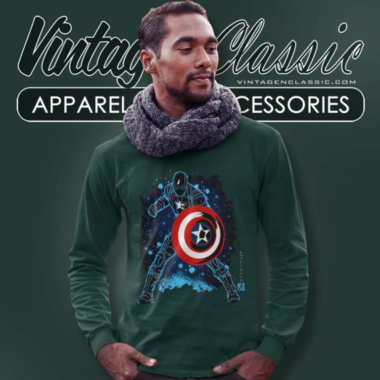 Captain America Legendary Long Sleeve Tee Captain America Legendary Long Sleeve Tee