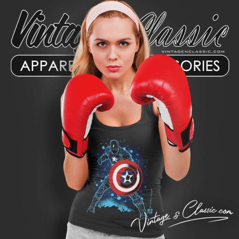 Captain America Legendary Tank Top Racerback Captain America Legendary Tank Top Racerback