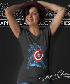 Captain America Legendary V Neck TShirt