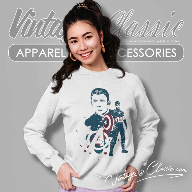 Captain American Avengers Sweatshirt Captain American Avengers Sweatshirt