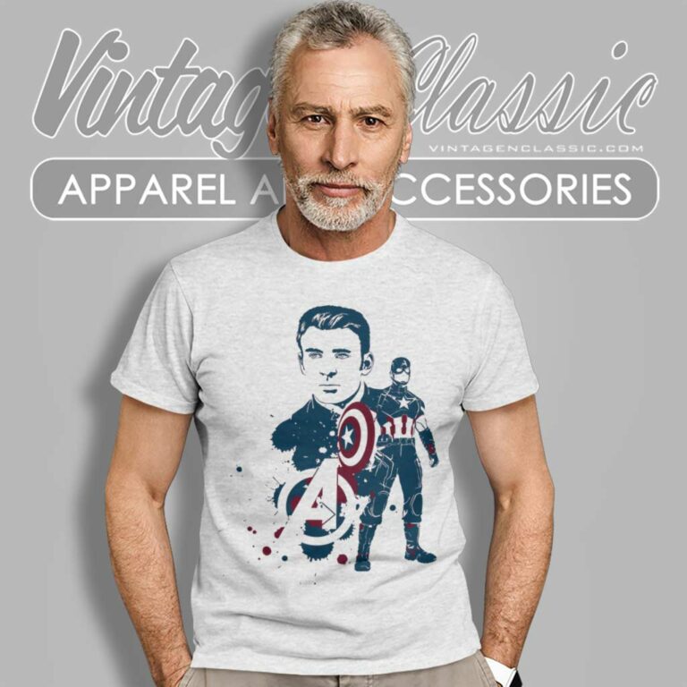 Captain American Avengers T Shirt Captain American Avengers T Shirt