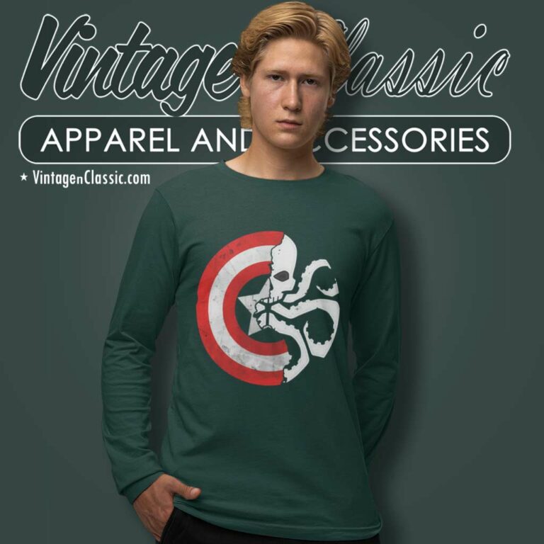 Captain American Wakanda Long Sleeve Tee Captain American Wakanda Long Sleeve Tee