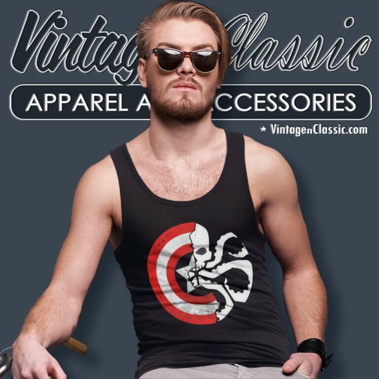 Captain American Wakanda Tank Top Racerback Captain American Wakanda Tank Top Racerback