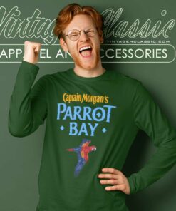 Captain Morgan Parrot Bay Rum Long Sleeve Tee