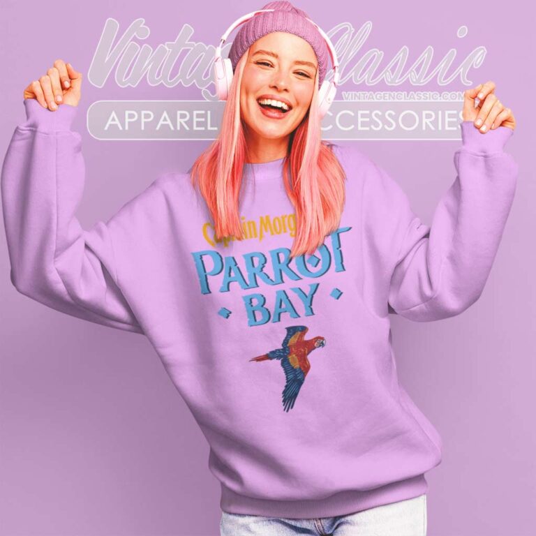 Captain Morgan Parrot Bay Rum Sweatshirt Captain Morgan Parrot Bay Rum Sweatshirt