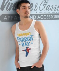 Captain Morgan Parrot Bay Rum Tank Top Racerback