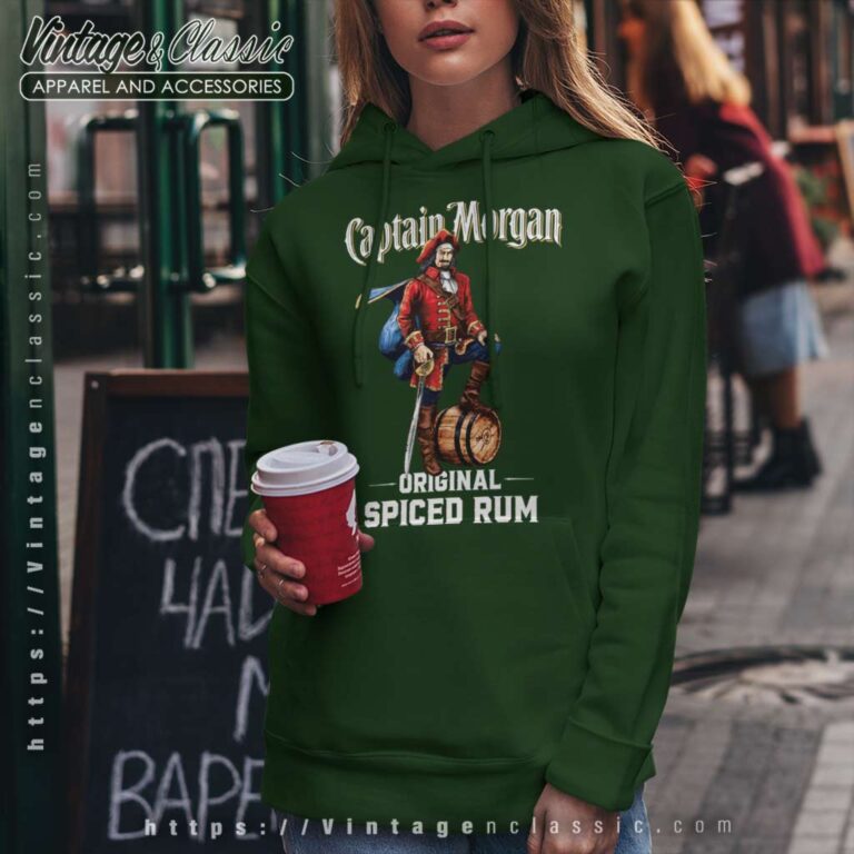 Captain Morgan Spiced Rum Hoodie Captain Morgan Spiced Rum Hoodie