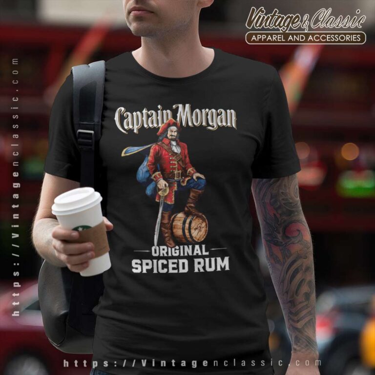 Captain Morgan Spiced Rum T Shirt Captain Morgan Spiced Rum T Shirt