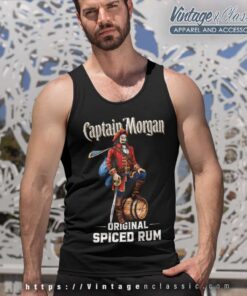 Captain Morgan Spiced Rum Tank Top Racerback