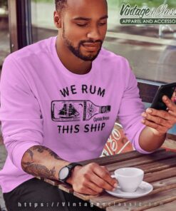 Captain Morgan We Rum This Ship Sweatshirt