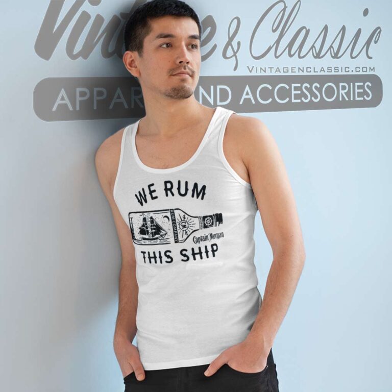 Captain Morgan We Rum This Ship Tank Top Racerback Captain Morgan We Rum This Ship Tank Top Racerback