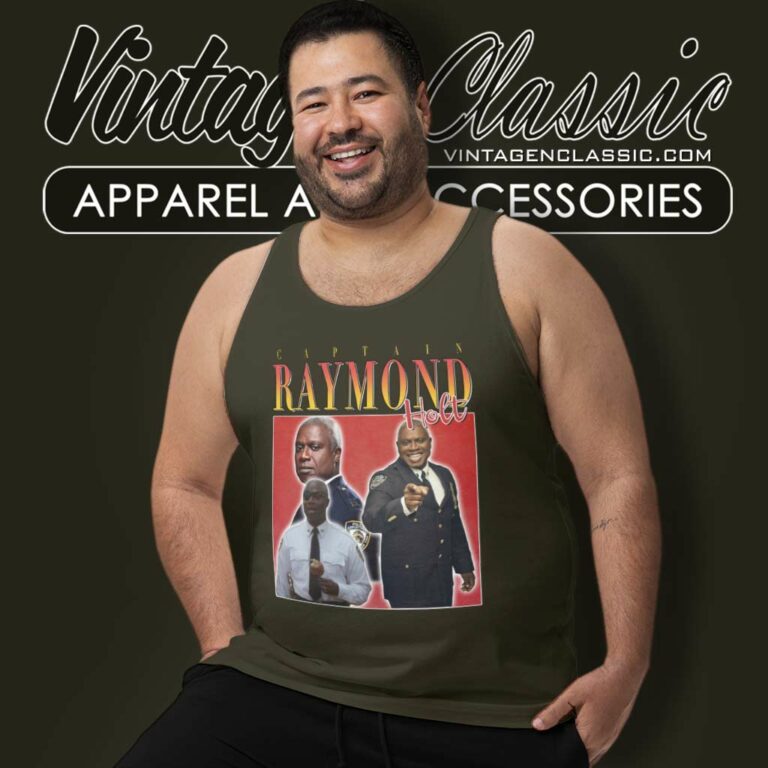 Captain Raymond Holt Brooklyn Nine Nine Tv Series Tank Top Racerback Captain Raymond Holt Brooklyn Nine Nine Tv Series Tank Top Racerback