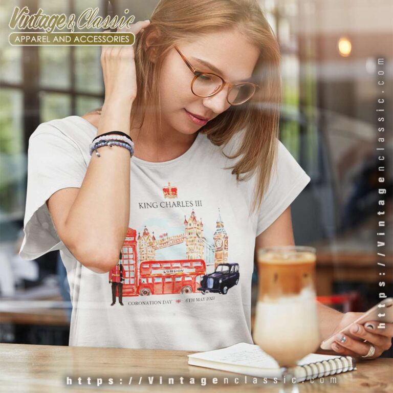 Car King Charles Iii Coronation Celebration women shirt Car King Charles Iii Coronation Celebration women shirt
