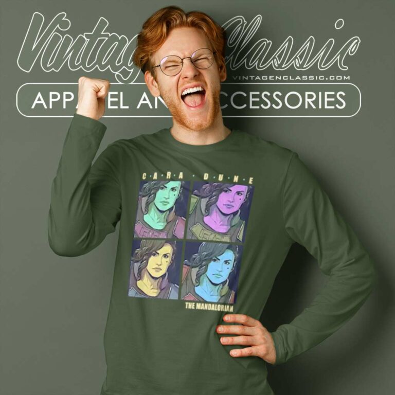 Cara Dune Mandalorian Star Wars Long Sleeve Tee Cara Dune Mandalorian Star Wars Long Sleeve Tee