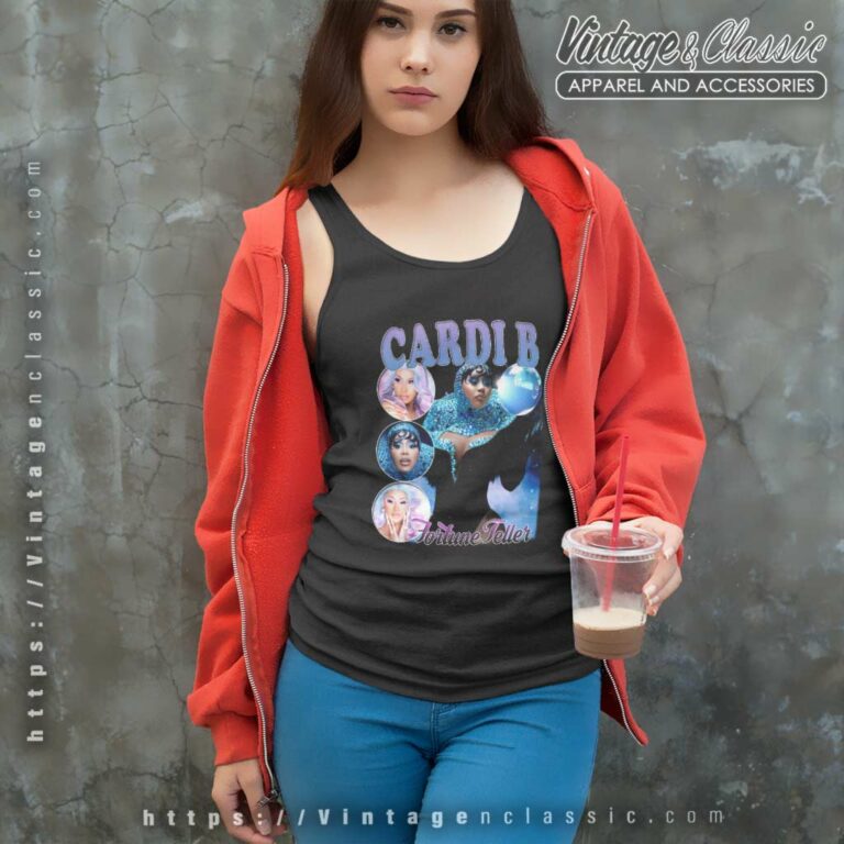 Cardi B Fortune Teller Tank Top Racerback Cardi B Fortune Teller Tank Top Racerback