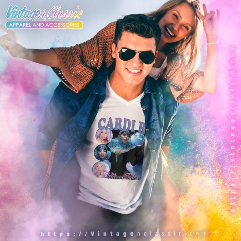 Cardi B Fortune Teller V Neck TShirt Cardi B Fortune Teller V Neck TShirt