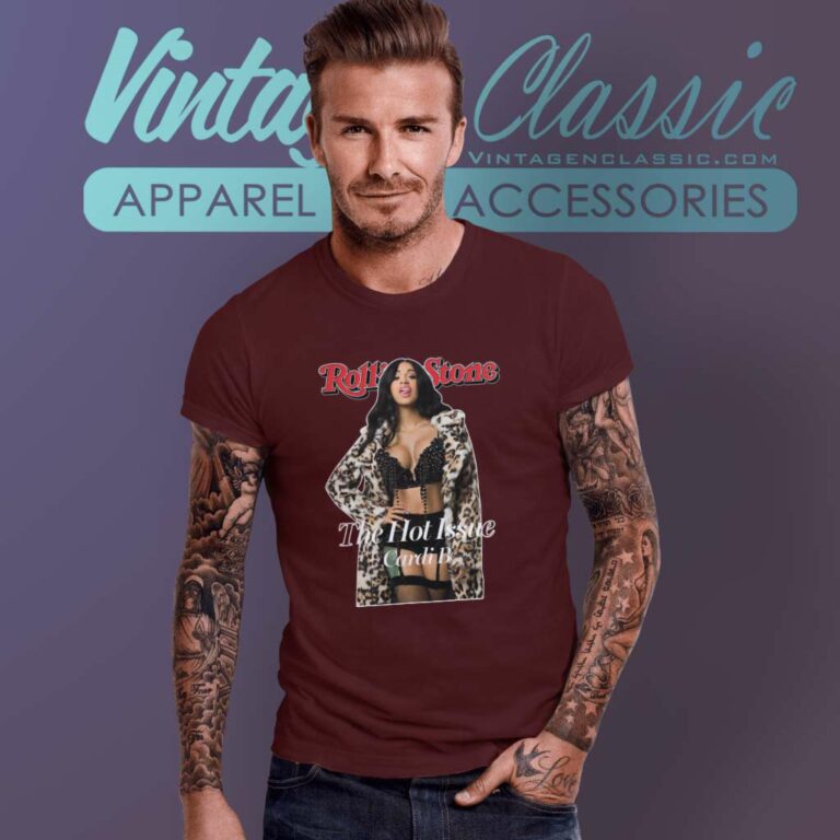 Cardi B In Rolling Stone T Shirt Cardi B In Rolling Stone T Shirt