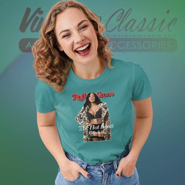 Cardi B In Rolling Stone Women TShirt Cardi B In Rolling Stone Women TShirt