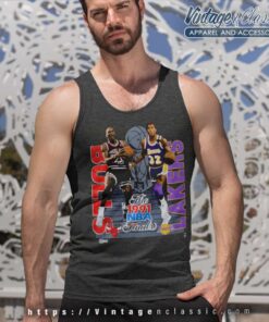Caricature Bulls Lakers 1991 Nba Finals Tank Top Racerback