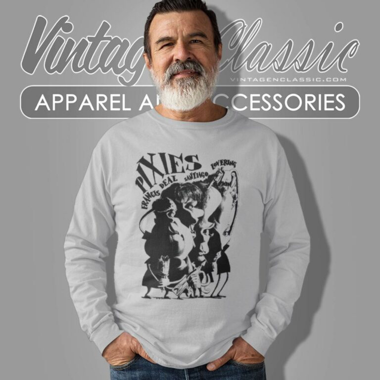 Caricatures Pixies Band Long Sleeve Tee Caricatures Pixies Band Long Sleeve Tee