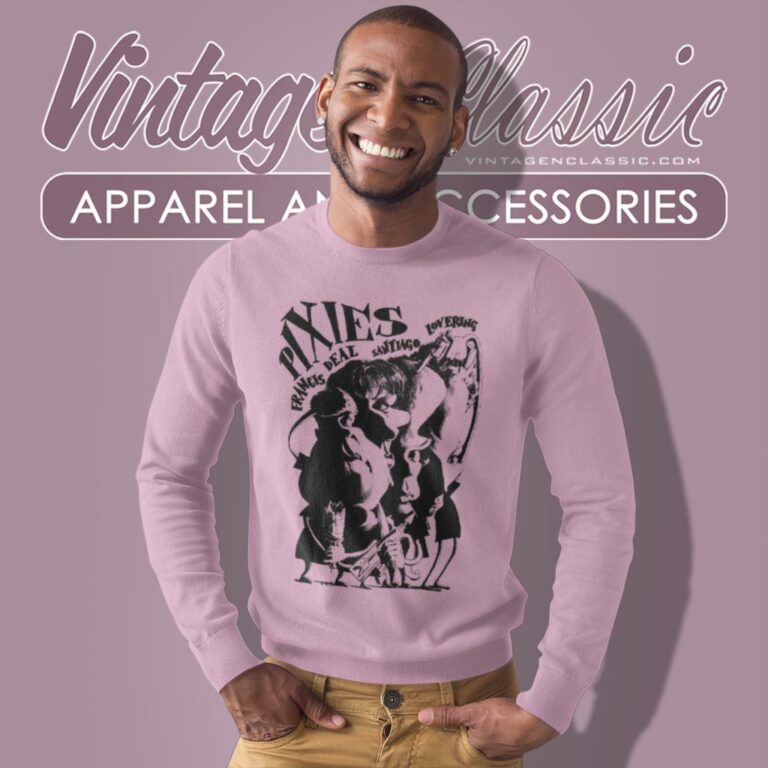 Caricatures Pixies Band Sweatshirt Caricatures Pixies Band Sweatshirt