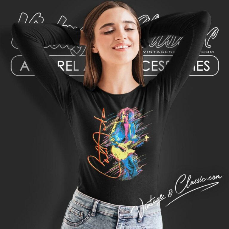 Carlos Santana 1986 Tour Long Sleeve Tee Carlos Santana 1986 Tour Long Sleeve Tee