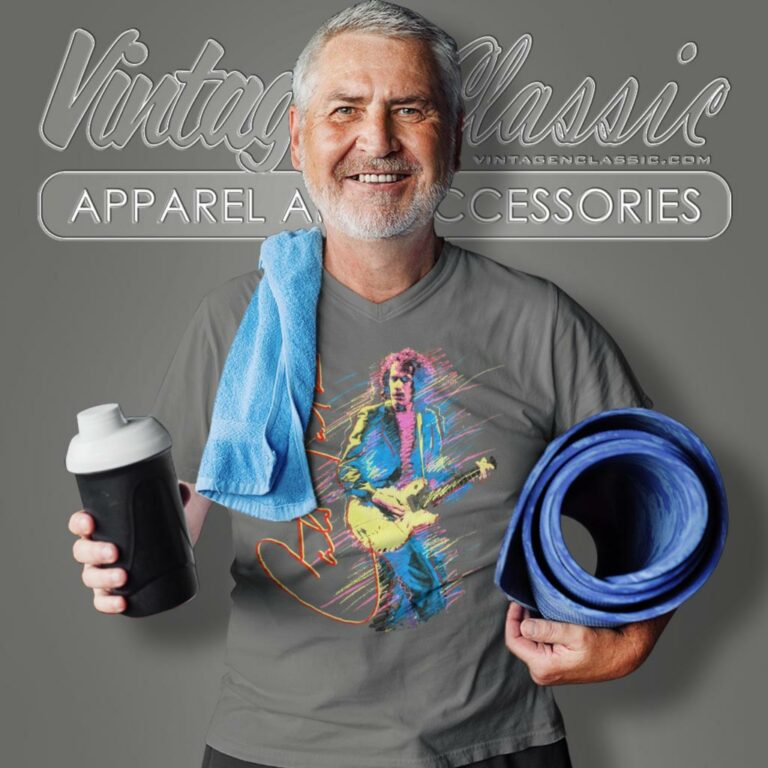 Carlos Santana 1986 Tour V Neck TShirt Carlos Santana 1986 Tour V Neck TShirt