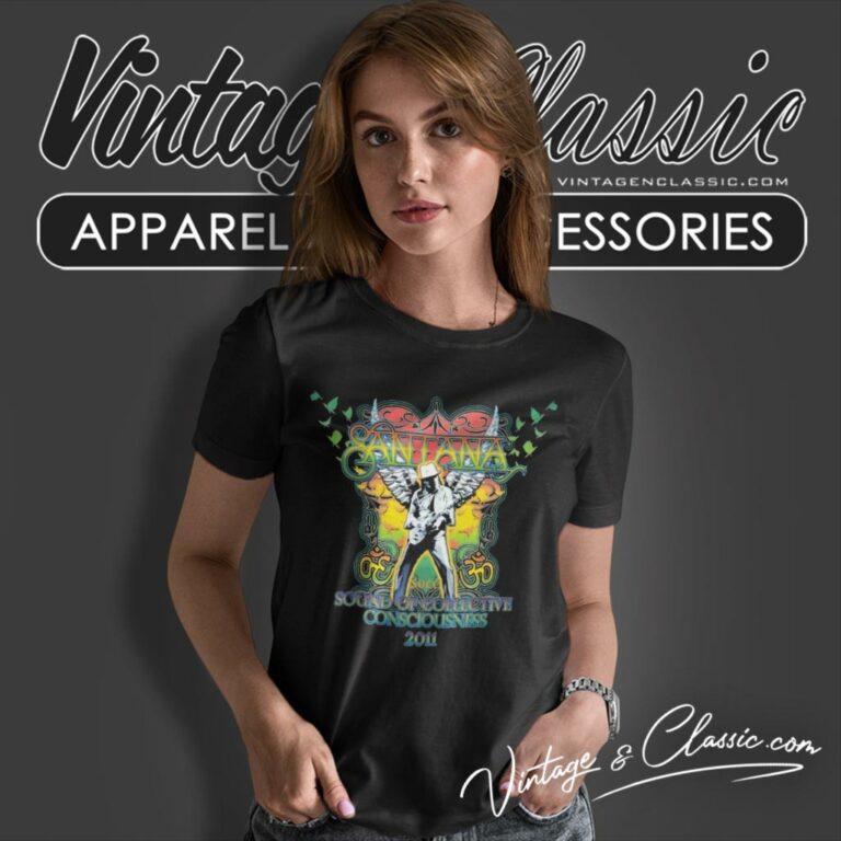 Carlos Santana 2011 Tour Women T Shirt Carlos Santana 2011 Tour Women T Shirt