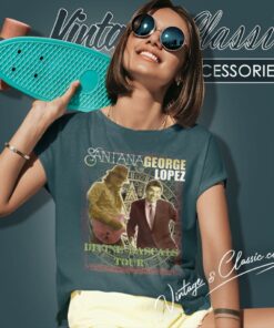 Carlos Santana And George Lopez Women T Shirt