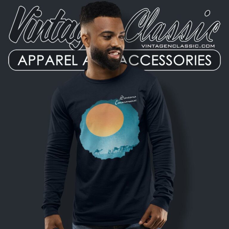 Carlos Santana Caravanserai Long Sleeve Tee Carlos Santana Caravanserai Long Sleeve Tee