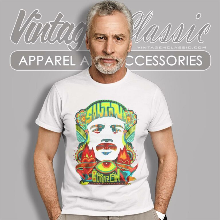 Carlos Santana Corazon T Shirt Carlos Santana Corazon T Shirt