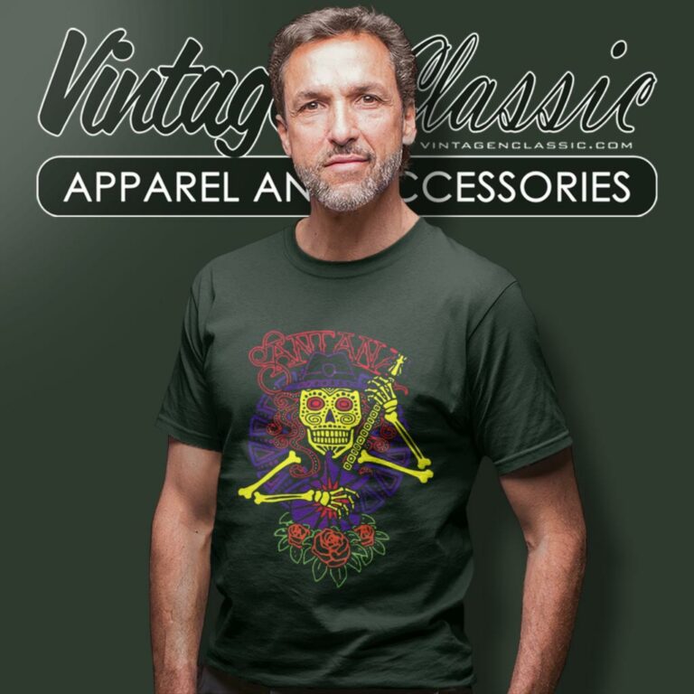 Carlos Santana Day Of The Dead T Shirt Carlos Santana Day Of The Dead T Shirt