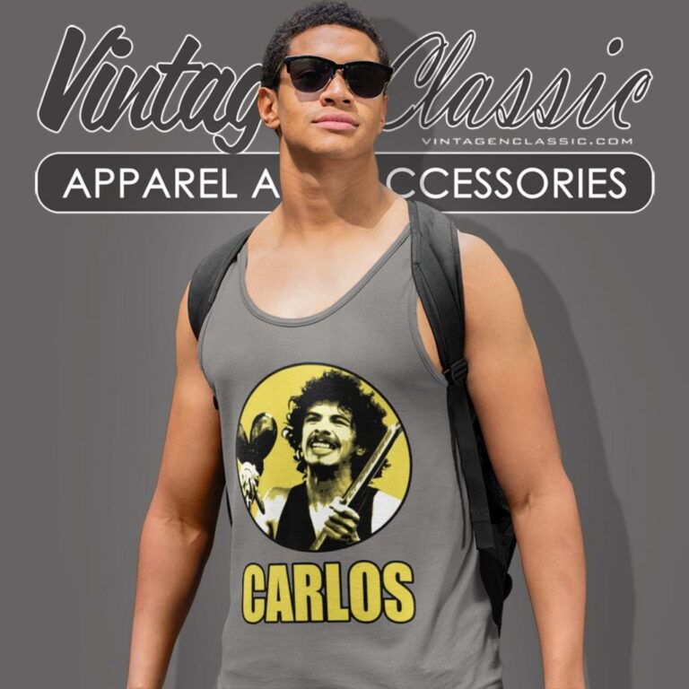 Carlos Santana Guitar Legend Tank Top Racerback Carlos Santana Guitar Legend Tank Top Racerback