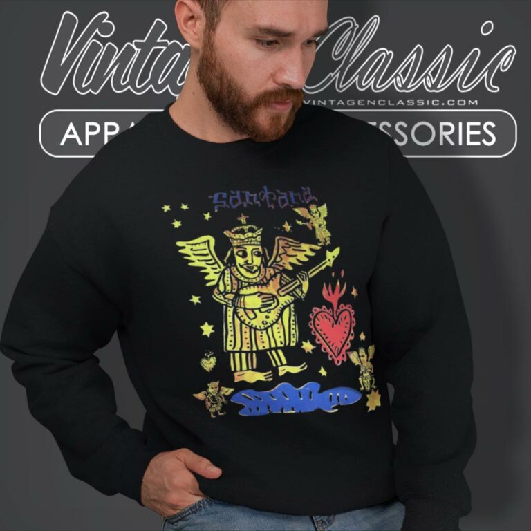 Carlos Santana Heaven Smiles Sweatshirt Carlos Santana Heaven Smiles Sweatshirt