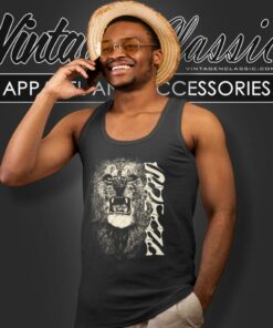 Carlos Santana Lion Tank Top Racerback