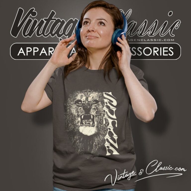 Carlos Santana Lion Women T Shirt Carlos Santana Lion Women T Shirt