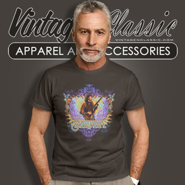 Carlos Santana Play Guitar T Shirt Carlos Santana Play Guitar T Shirt