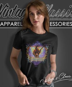 Carlos Santana Play Guitar Women T Shirt