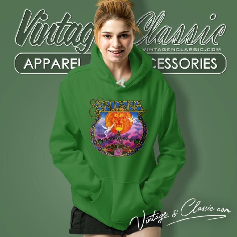 Carlos Santana Psychedelic Hoodie Carlos Santana Psychedelic Hoodie