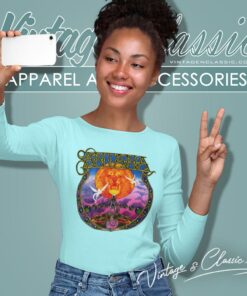 Carlos Santana Psychedelic Long Sleeve Tee