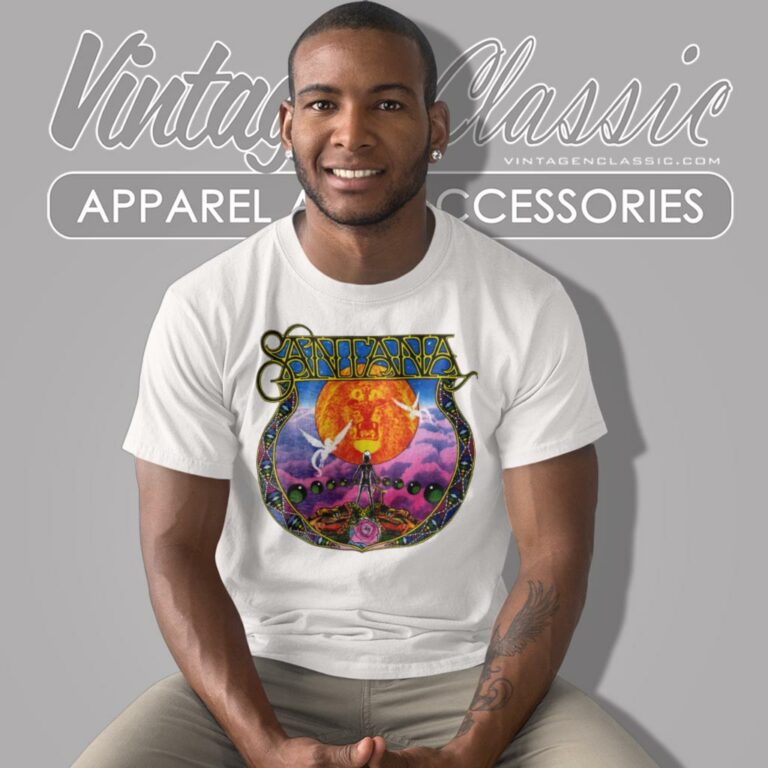Carlos Santana Psychedelic T Shirt Carlos Santana Psychedelic T Shirt