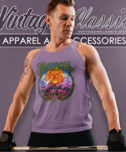 Carlos Santana Psychedelic Tank Top Racerback