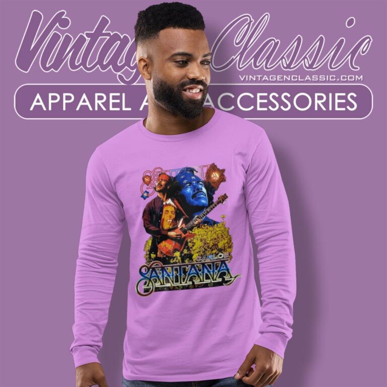 Carlos Santana Rare 90s Long Sleeve Tee Carlos Santana Rare 90s Long Sleeve Tee